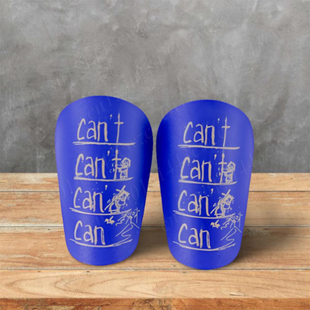 1 Pair Soccer Miniature Shin Guard EVA Soccer Shin Guards Shock Absorbing Soccer Leg Protector for Youth and Adults