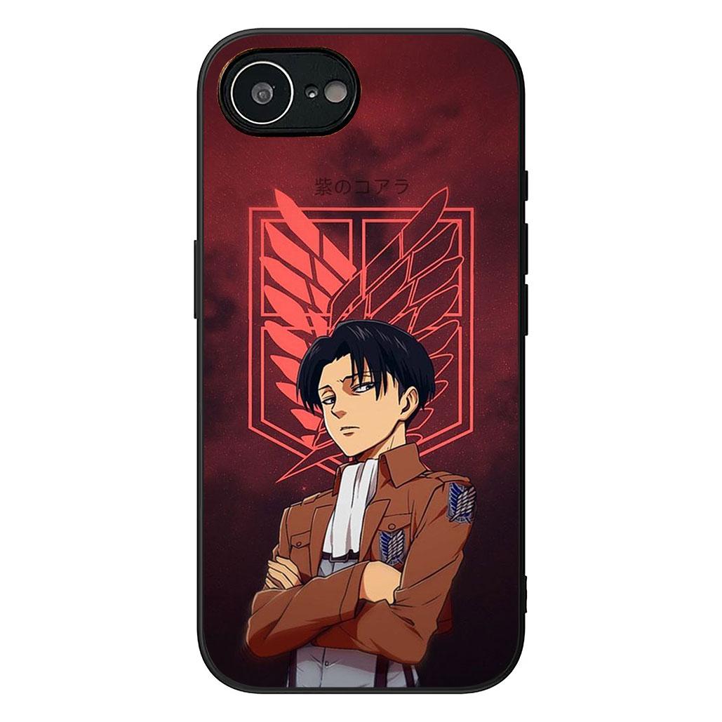 

Attack Levi on Eren titan Jaeger Phone Case for Samsung Galaxy S22 S21 S20 FE Ultra Plus A35 A36 A37 A33 A34 A04 A71 Cover Galaxy S22+ 5G