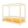 BUNKY Children's Cabin Bed 120 X 180 Sage Green