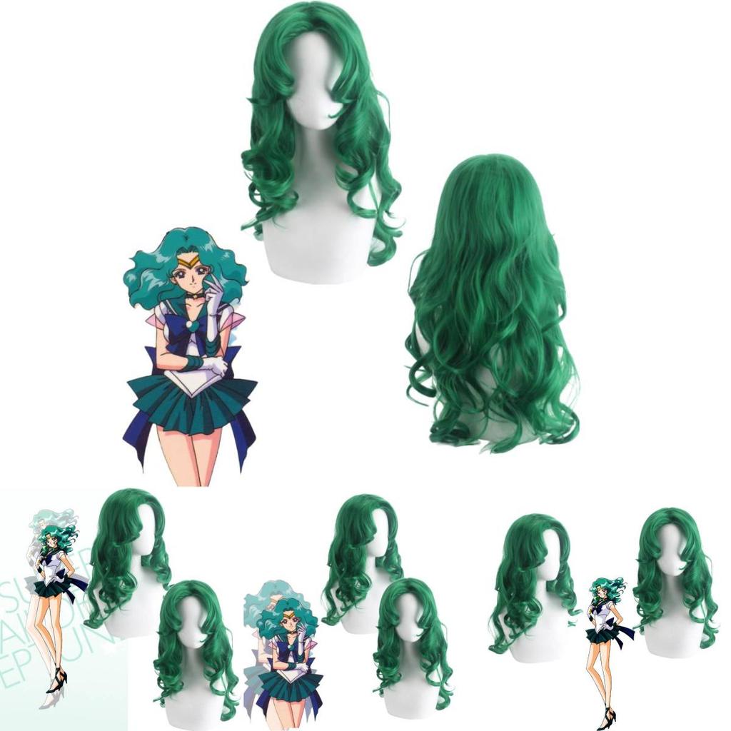 Stunning Kaiou Michiru Cosplay Wig Perfect For Anime Conventions And Halloween Parties