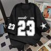 Vintage T-shirt No. 23 Oversize INFILESS Top Motif Sports Jersey Number 23
