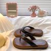 Flat Shoes Herringbone Shoes Women's Shoes New Soft-soled Flip-flops