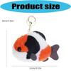 User Friendly Plush Fish Ornament Keychain Bag Hanging Decoration Thoughtful Present for Special Occasion