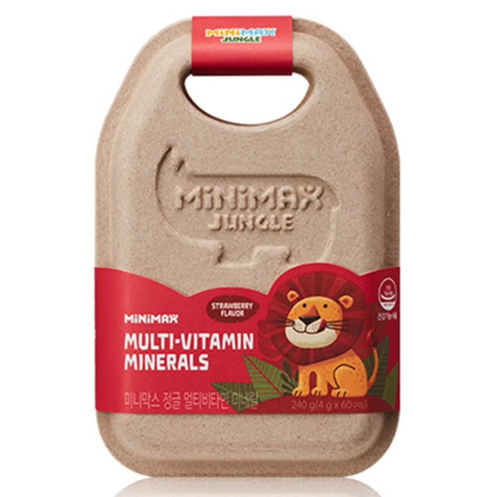 Minimax Jungle Multivitamin Mineral 60 Tablets 1 Pcs