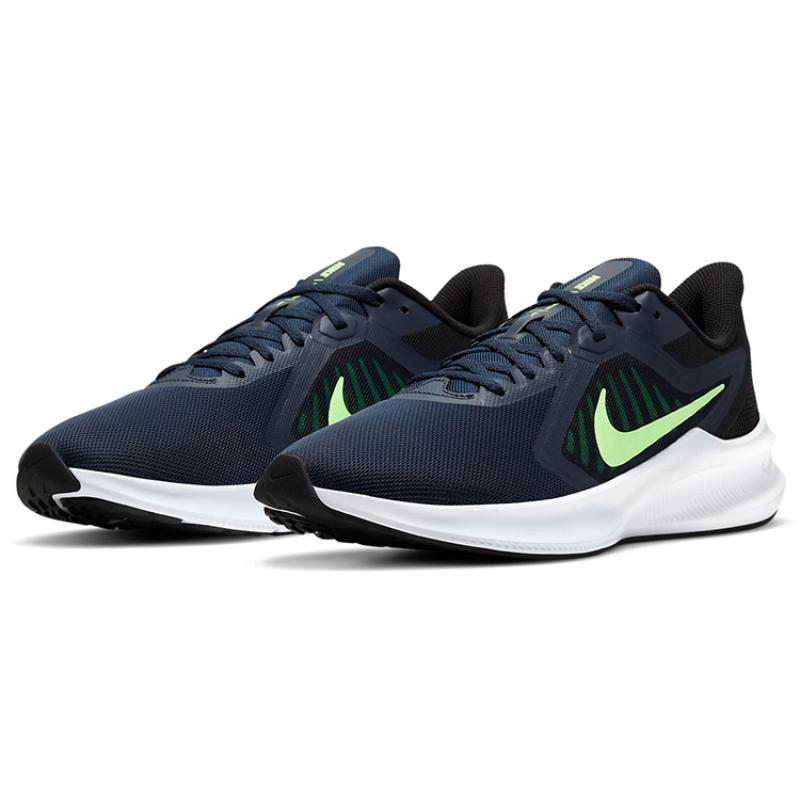 Nike Downshifter 10 'Black White Green' CI9981-404