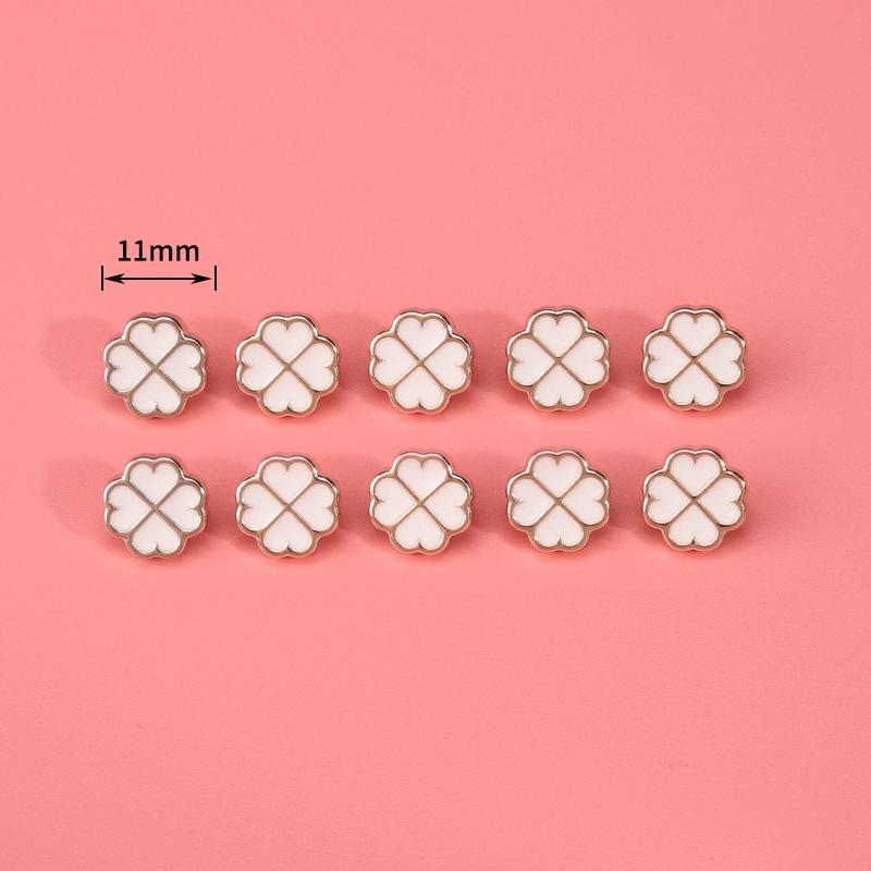 

Универсальная круглая рубашка с жемчужными пуговицами, топ с пуговицами, кардиган, рубашка, нежные пуговицы, женская одежда, украшение 18 #10 pcs [11mm]