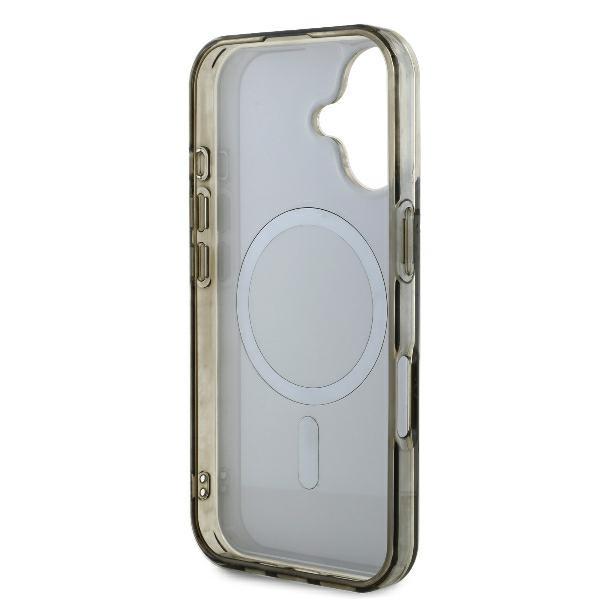 Guess Guhmp16Mh4Dtew Iphone 16 Plus6.7 Brązowy/Brown Hardcase Iml 4G Background Magsafe