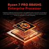 WTR MAX AMD Ryzen 7 Pro 8845HS NAS Mini PC DDR5 5600MHz Obsługuje 4×2.5/3.5"HDD 2×M.2 2280 NVMe Komputer Stacjonarny NAS DIY