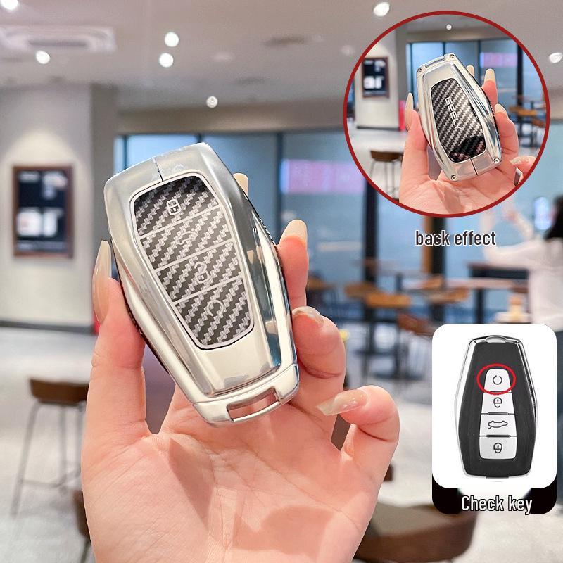 Key Fob Covers for Geely Models: GL, Emgrand, Xingyue, Boyue, Xingrui, Binyue, Binrui, Borui, Galaxy, L7x6.