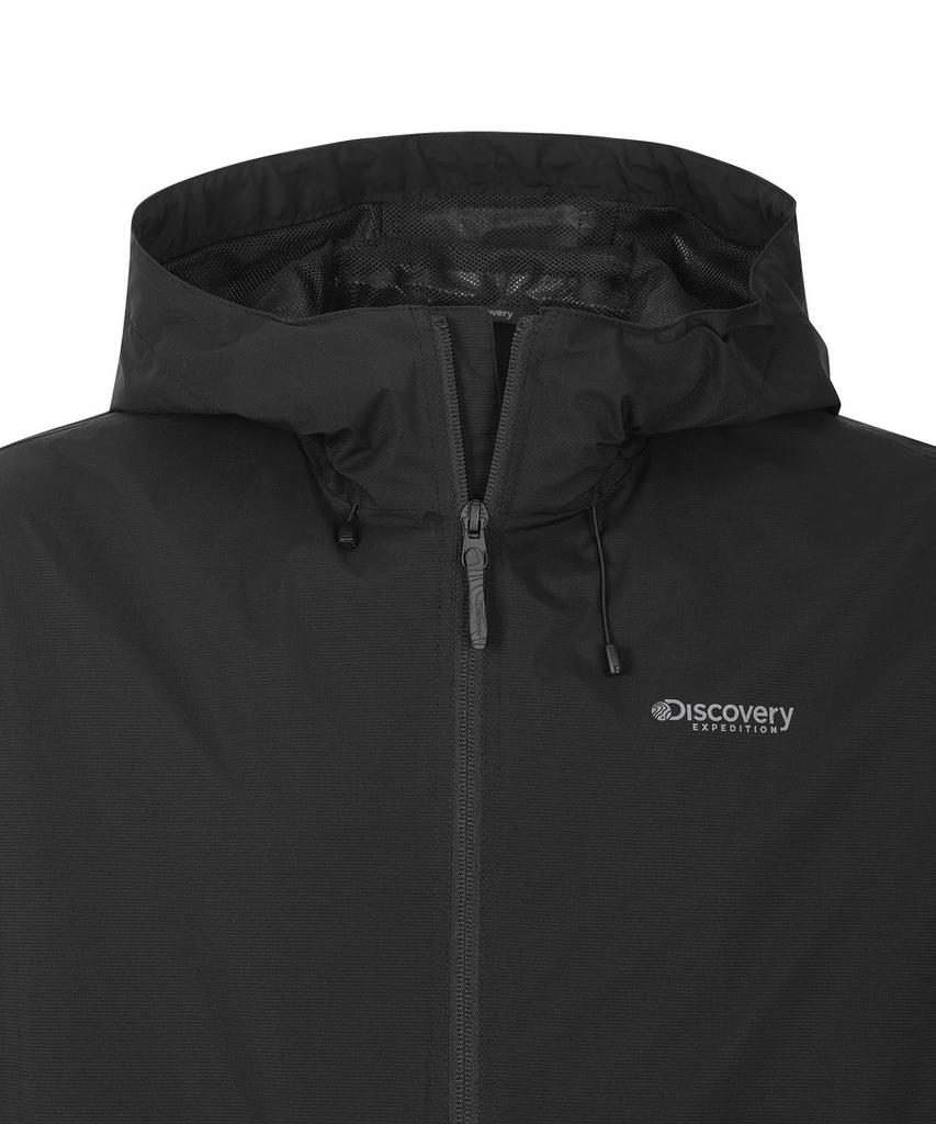 Discovery Expedition Men'S Functional 2L Woven Training Hooded Jacket (Black)