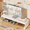 Multi-Layer Metal Desktop Riser Stand for PC Tower & Monitor
