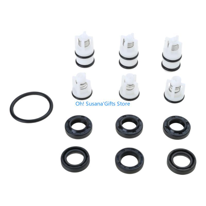 090D High Pressure Washer Head Repair Parts Accessories Seal Oil Check Valves