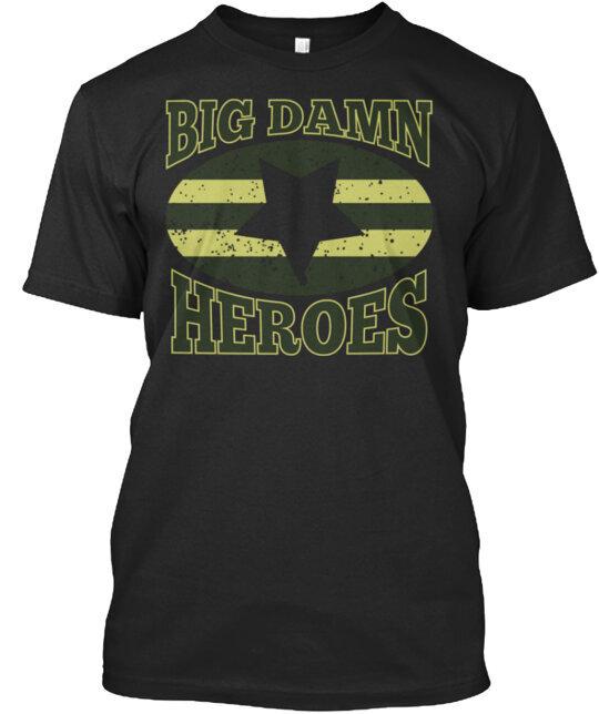 Big Damn Heroes T-Shirt Made in the USA Size S to 5XL Unisex T-Shirt S
