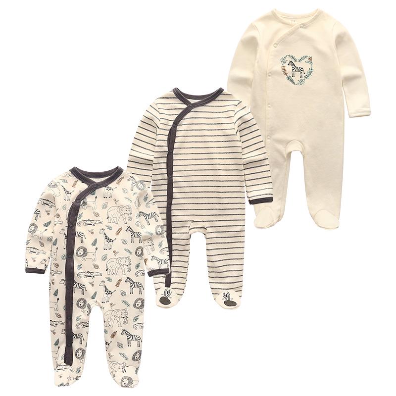 

Комбинезоны для младенцев, 3 шт 3M зелёный