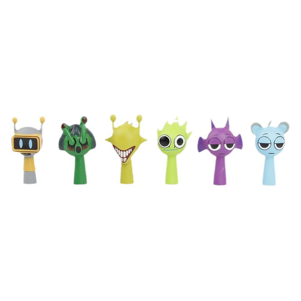 Sprunki Figure Sprunki Plastic Model Game Character Character Collection Height box 4~5cm (24 types/color packaging)