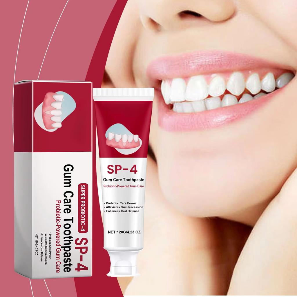 120g Sp4 Dentifricio Probiotico Sbiancante Denti Sbiancante Denti Rimozione Placca Alito Fresco Igiene Orale Pulito Dentifricio