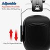 SNR-34dB Anti-Noise Earmuffs Foldable Ear Defenders Adjustable Head Earmuffs  Student Children