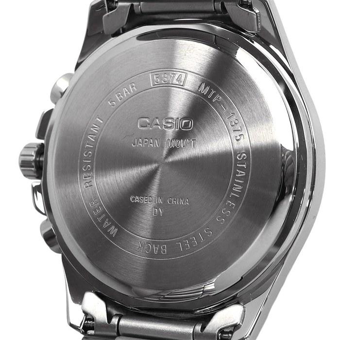 Casio Standard Quartz Men's Watch MTP-1375D-1AV Black