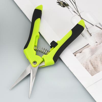 Stainless Steel Garden Pruning Shears Cutter Flower Branches Pruner Hand Tool Precisely Cut Even for Bonsai Small Indoor Plants