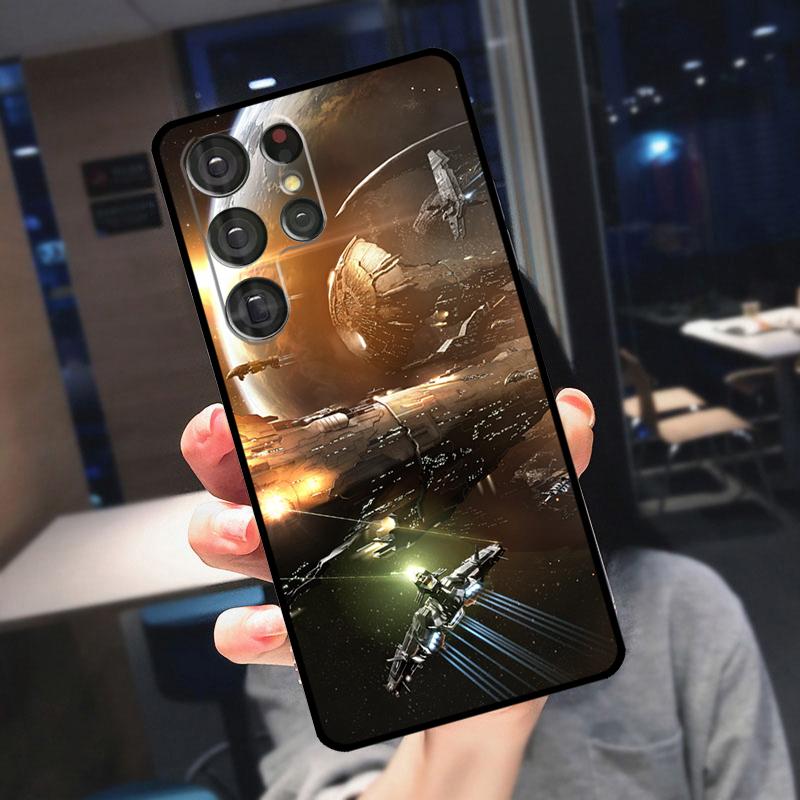 

Eve Online Cover For Samsung Galaxy S25 Ultra S24 S22 S21 S23 Plus S20 FE S9 S10 S24 FE Phone Case Galaxy S24