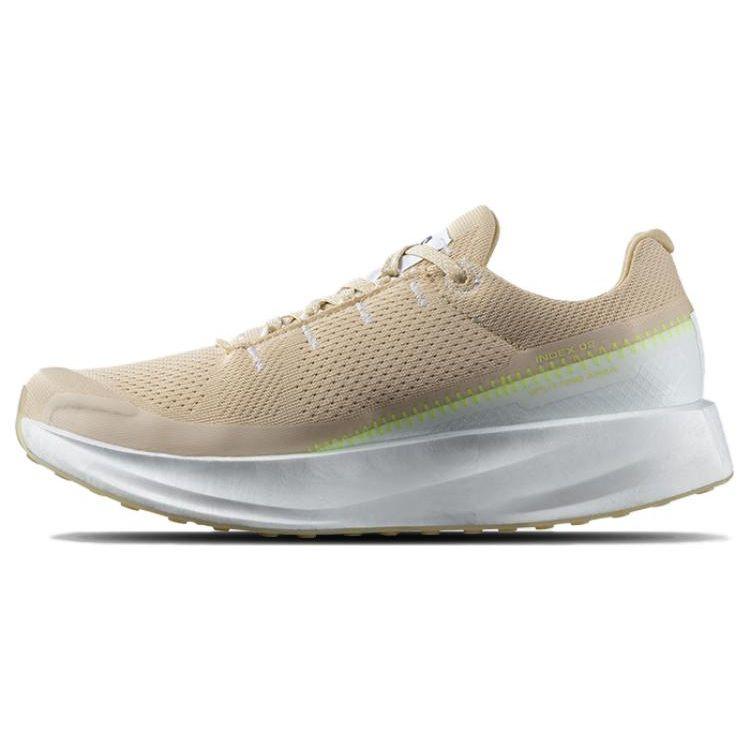 Salomon Index 02 W Mesh Comfortable Versatile Sports Shock Absorption Non-Slip Low-Top Casual Shoes Women sneaker Light-Brown 471218