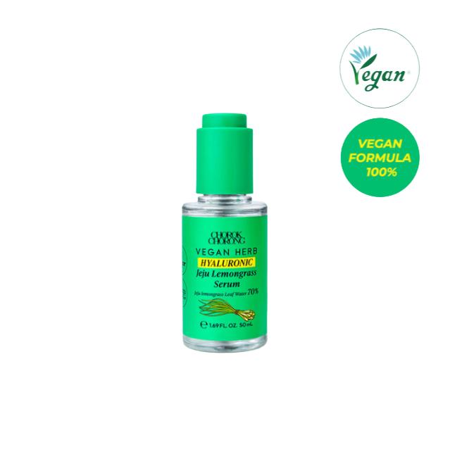 CHOROK CHORONG Vegan Herb Hyaluronic Jeju Lemongrass Serum 50ml (3 Options)
