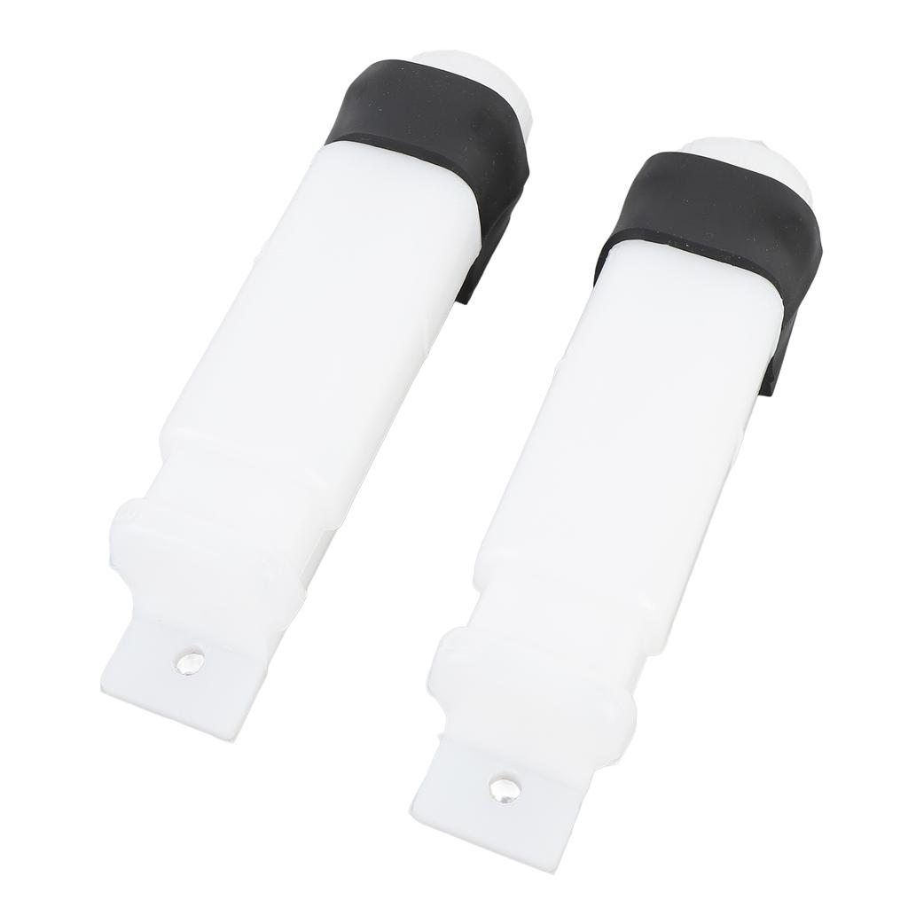 2PCS ATV Coolant Radiator Reservoir Tank Leakproof Radiator Liquid Overflow Cooling Tank for Jinling 250cc EEC JLA 21B
