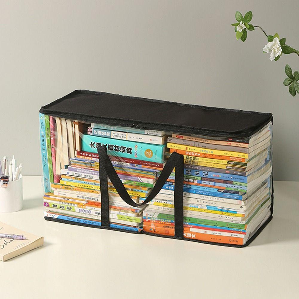 Large Capacity Books Collection Container Visual Miscellaneous Storage Box Toy Storage Box  Office