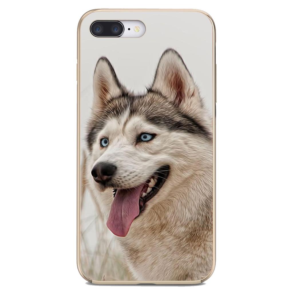 For Xiaomi Mi3 Mi4 Mi5 Mi6 Mi 9 Lite 11t 10 10t 11 Lite Redmi Note Pro Ultra TPU Covers Husky Dog