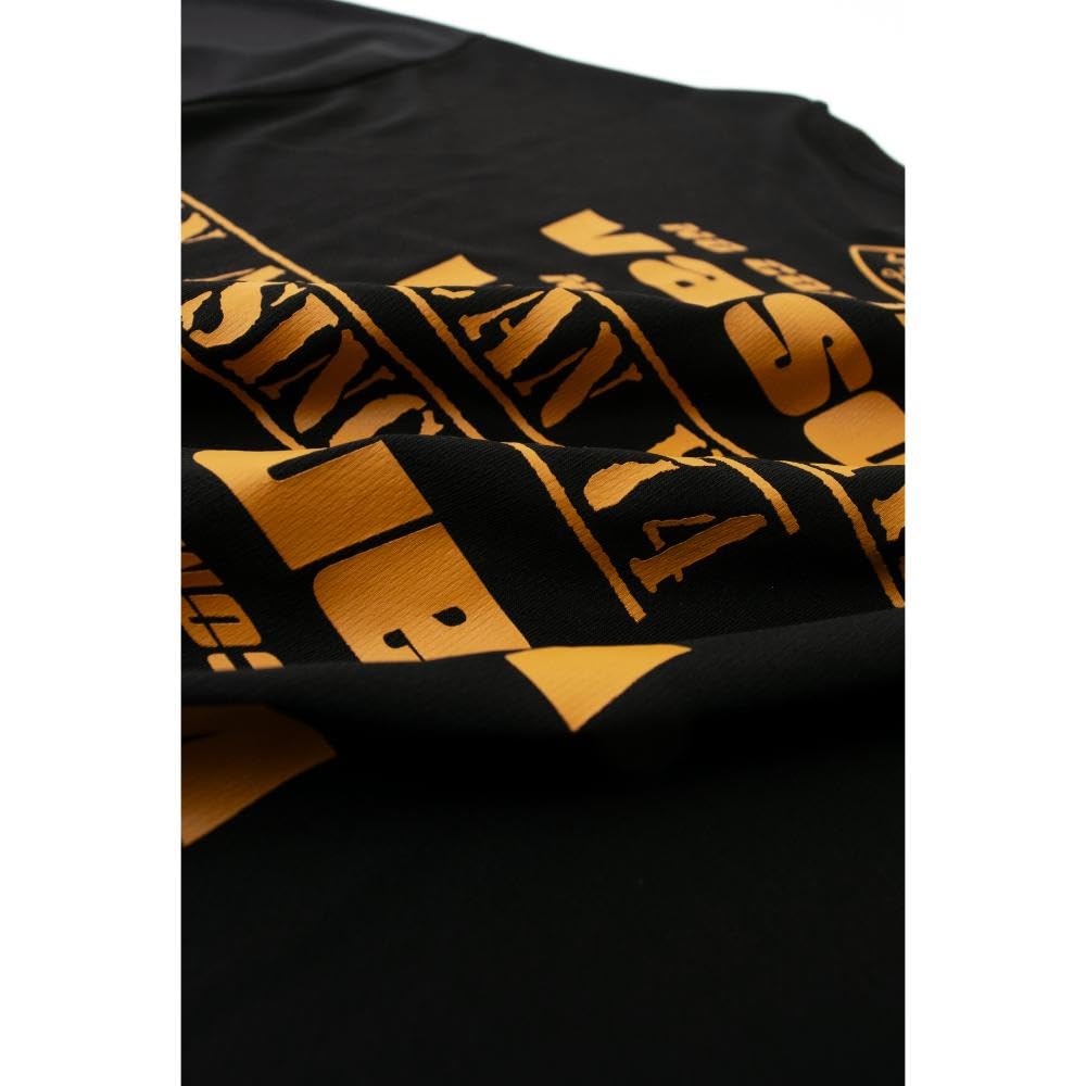 Vanson Streetwear Mesh T-Shirt, Black