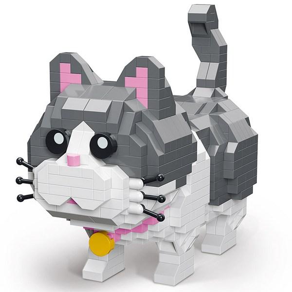 

Adelaide Meow Lomi Nanoblock, смешанные цвета, популярные корейские игрушки
