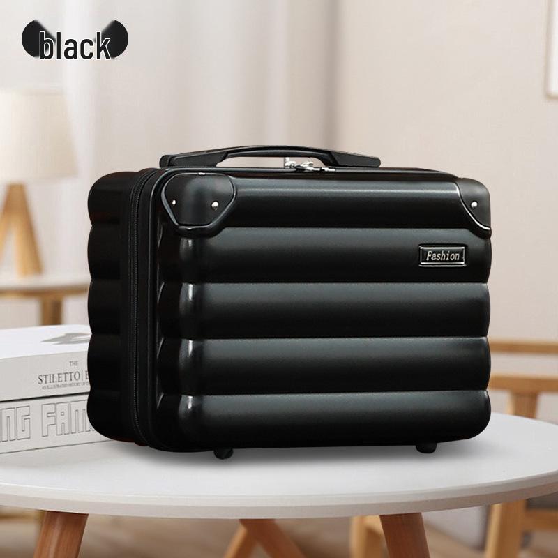 Women's 24-Inch Leather Trolley Suitcase with Universal Wheels, Sturdy and Durable, Large Capacity, 2026 Edition, with Combination Lock.