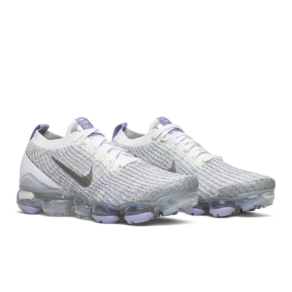 Nike Womens Air VaporMax Flyknit 3 'Barely Volt' (women's sizes) True White / Barely Volt Running Shoes AJ6910 102