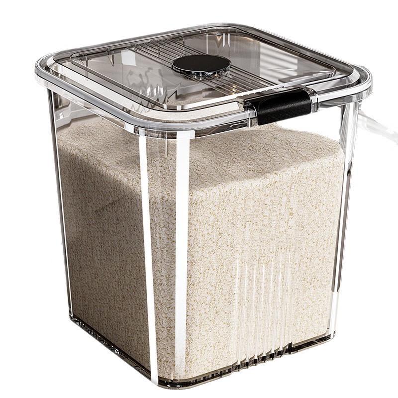 LISM Food Grade Rice and Grain Storage Container with Wheels