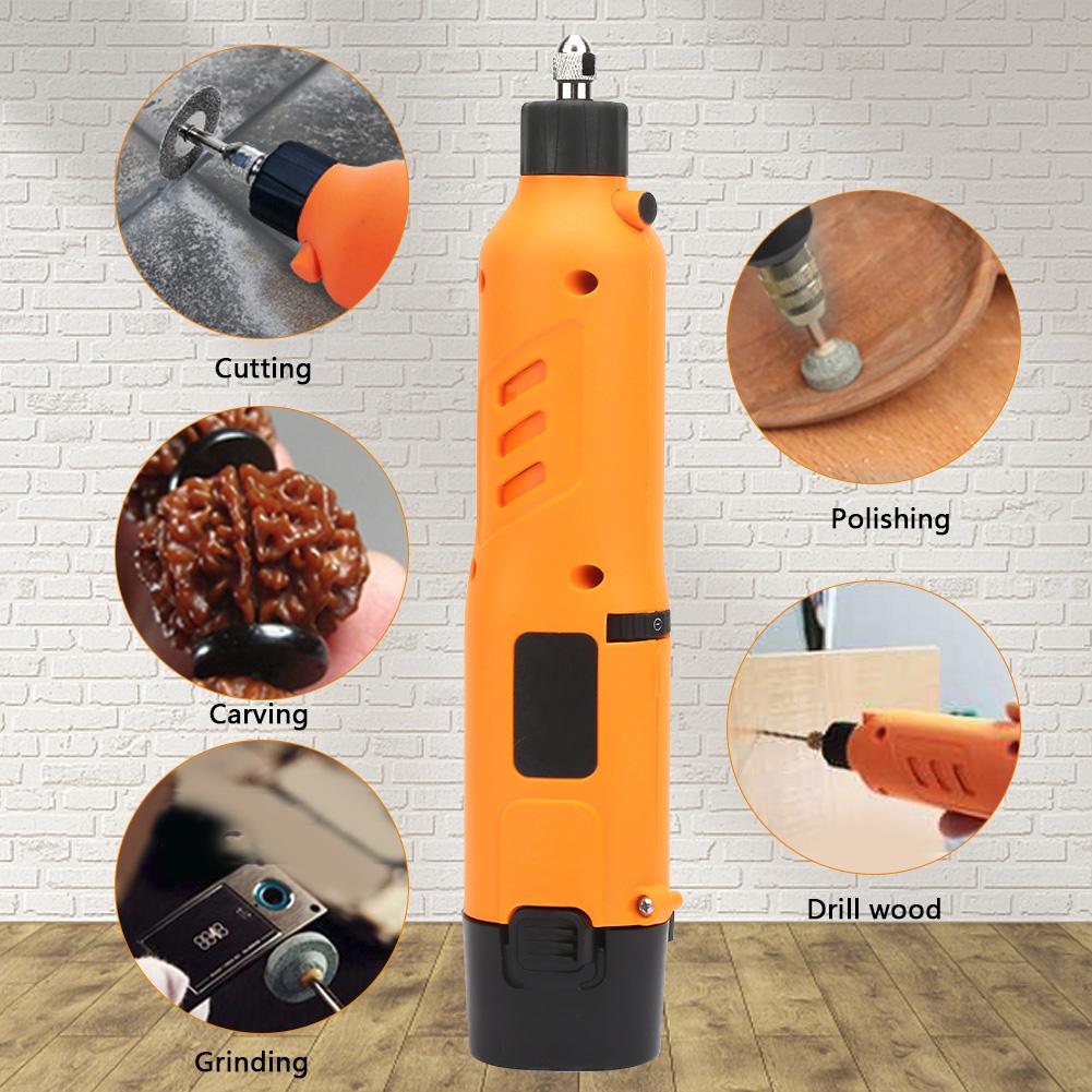 1 Pcs Electric Grinder Grinding Polishing Machine with Rechargeable Lithium Battery