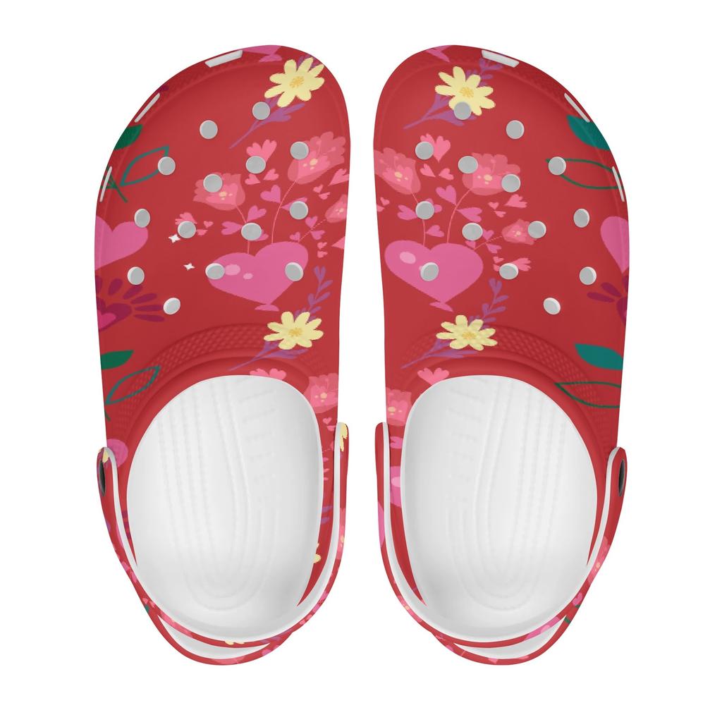 Colorful Printed EVA Clogs Adult Unisex Soft Sole Breathable Lightweight Slip On Casual Shoes Summer Sandals Daily Walking Wear