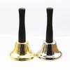 Hand Cranked Bell Metal 65mm Call for a meal bell Counter Shopkeeper Doorbell Christmas Bells for Front Entrance Home Decor