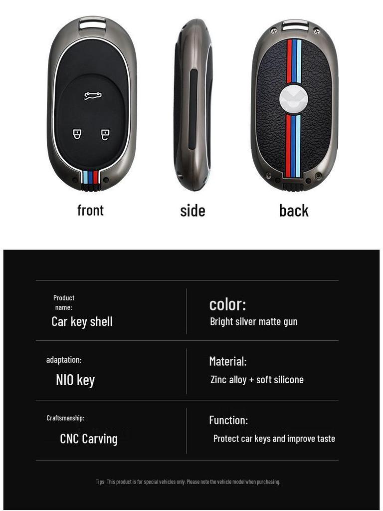 NIO Key Case for ET5, ES7, ET7, 2022 ES6, EC6, ES8 – Protective Shell for Cars