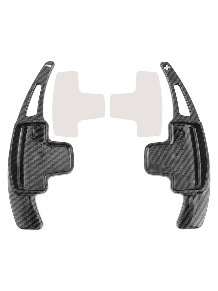 

Steering Wheel Paddle Shifter For Mercedes-Benz A C E ML 12-15 Carbon Fiber Black Look