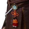 ROLECOS Game   Shikanoin Heizou Cosplay Costume Brown Men Cosplay Costume Halloween Top Pant Uniform Full Set