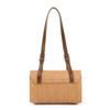 New Retro Imitation Woven Shoulder Bag for Women Classic Cover Contrasting Color Crossbody Bag Female Envelope Bag Commuting Bag