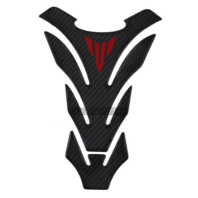 3D Samolepky na kryt podložky palivové nádrže z uhlíkových vláken pro motocykl Yamaha MT01 MT03 MT07 MT09 MT10 MT 01 03 07 09