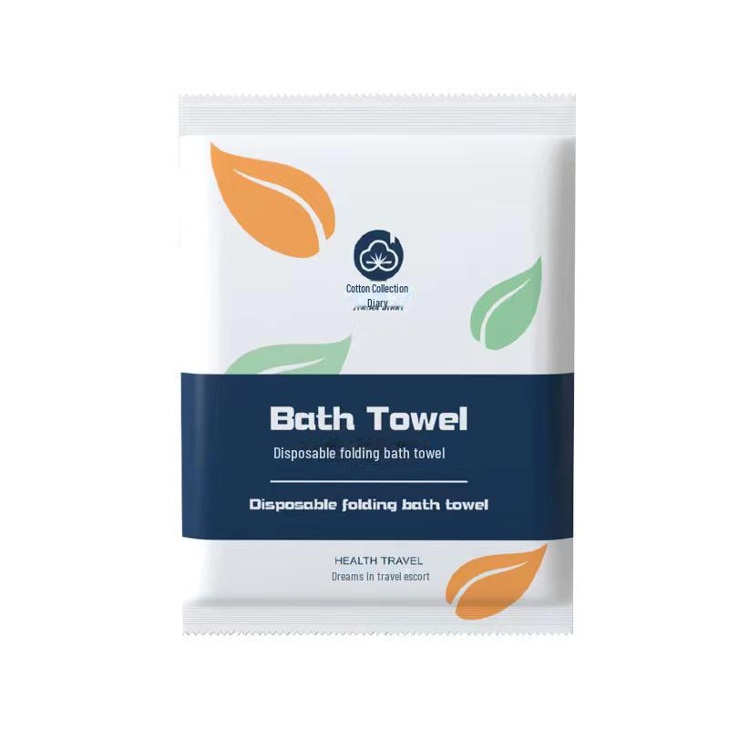 Individually Packaged Disposable Bath Towels for Adults & Kids - Ideal for Travel & Hotels, Thick & Portable