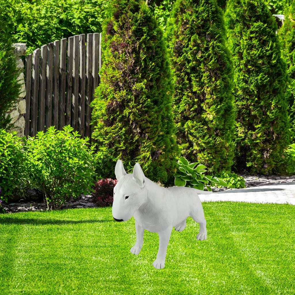 Bull Terrier, Bully I – Life-size Dog Statue, 1:1 Scale Figure | Art-Dog