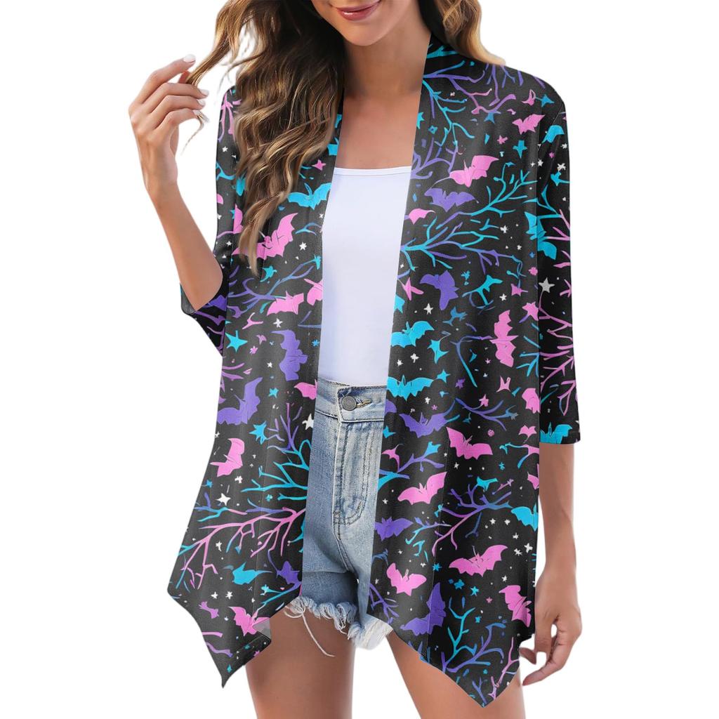 Women's Fashion Casual Cozy Halloween Cardigan Jacket