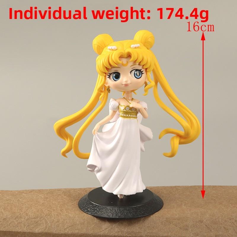 

Sailor Moon Tsukino Usagi And Chiba Mamoru Pvc Action Figure Set With Collectible Anime Characters For Fans Moon Rabbit