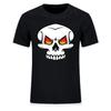 Halloween Horror Skull Holiday Party Funny Tee T Shirt Top Mens Harajuku Fashion Classic Short Sleeve O Neck Streetwear Tops
