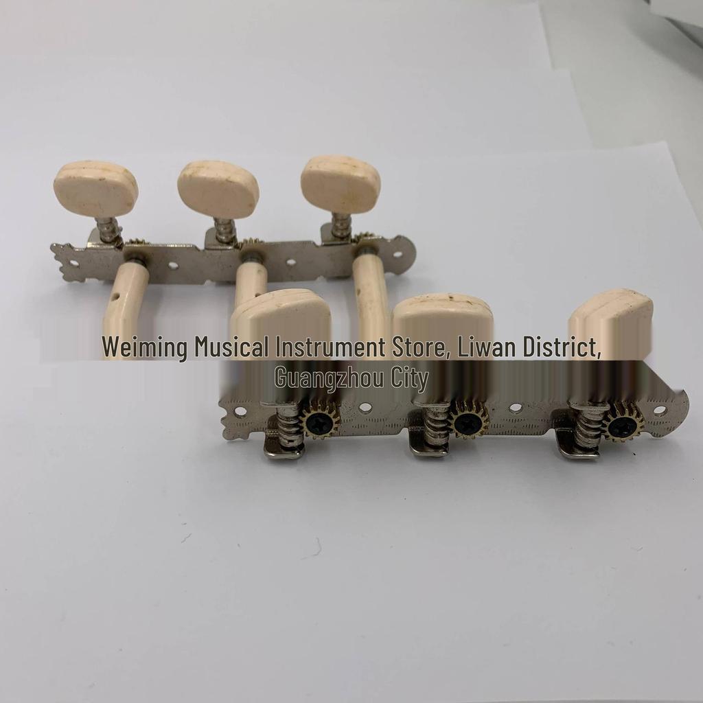 Tuning Switches for Classical Folk Acoustic Guitars - Universal Knob Heads, Closed & Open-Back Options