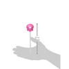 Skater Push Type Plastic Bottle Straw Cap 350ml 500ml Pink PSHC3-A