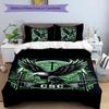 CSC 3pcs Bedding Set Duvet Cover Closure Includes 1 Duvet Cover & 2 Pillowcases for All Seasons Bedroom Home Dorm Decor